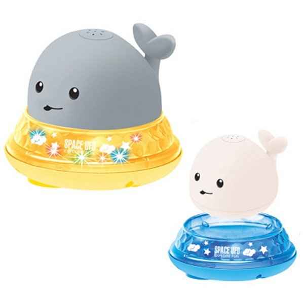 Whale Spray Bath Toy with LED Light & Music