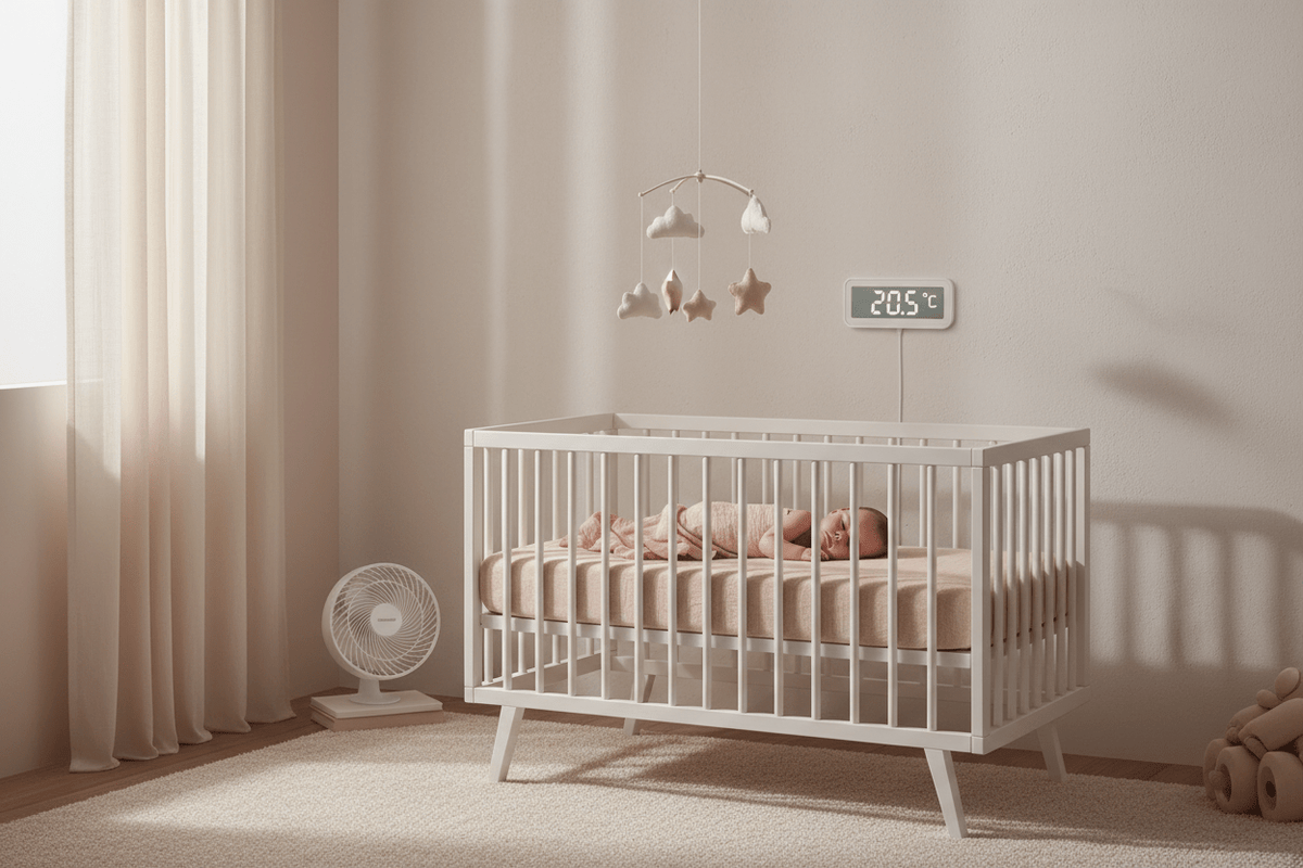 Baby Overheating at Night: Signs, Safe Sleepwear & Room Setup - The Happy Baby Store