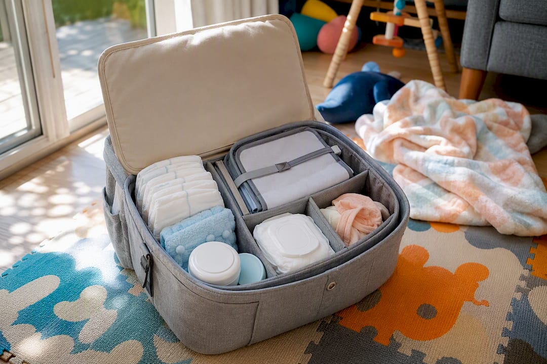 Diaper Caddy Essentials: The Complete Checklist for Parents - The Happy Baby Store