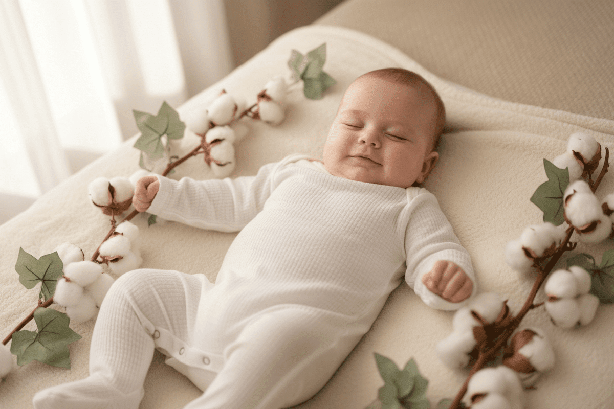 Discover the Benefits of Organic Cotton for Babies: A Gentle Touch for Delicate Skin - The Happy Baby Store