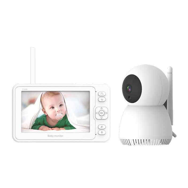 CPSC-certified WiFi baby monitors with night vision and app control for remote viewing