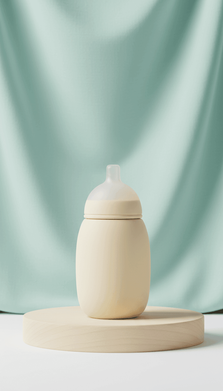 Soft Silicone Baby Feeding Bottle 