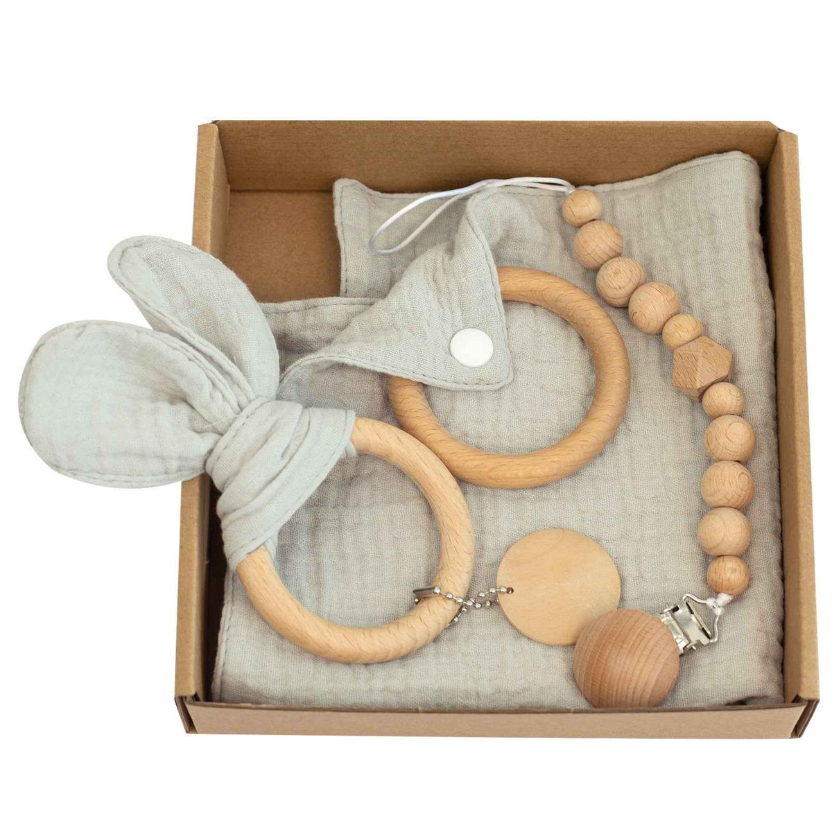 Silicone Teether Gift Set for Babies