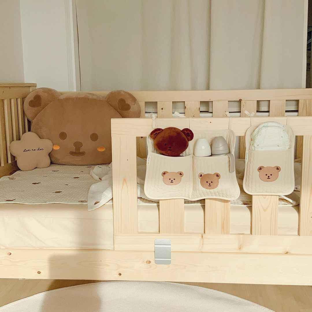Korean Style Crib &amp; Stroller Hanging Storage Bag