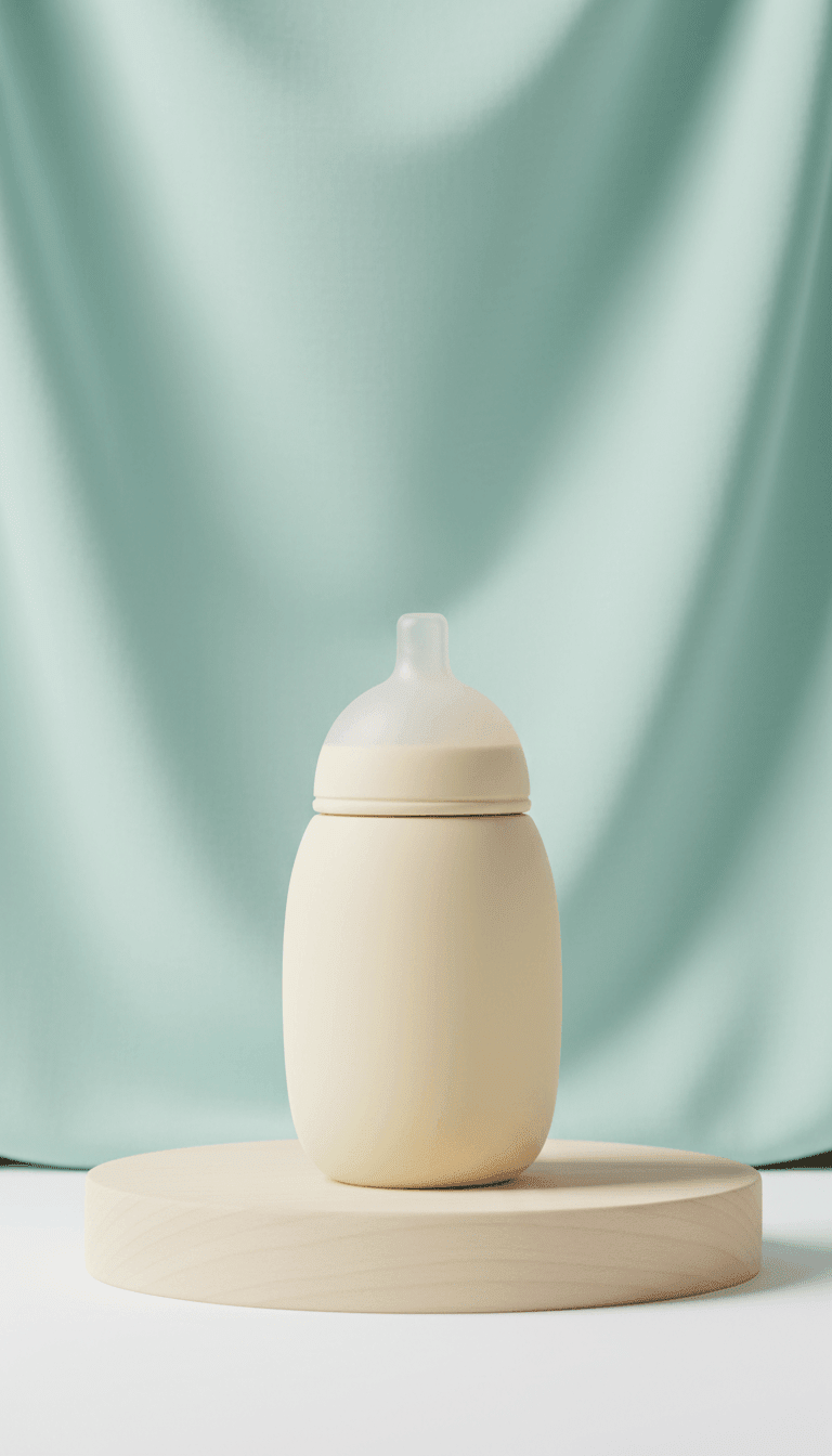 Soft Silicone Baby Feeding Bottle 