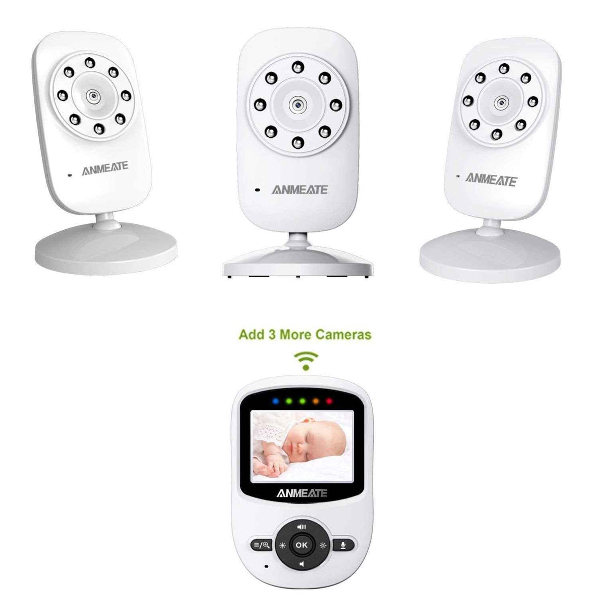 Digital Video Baby Monitor Camera System