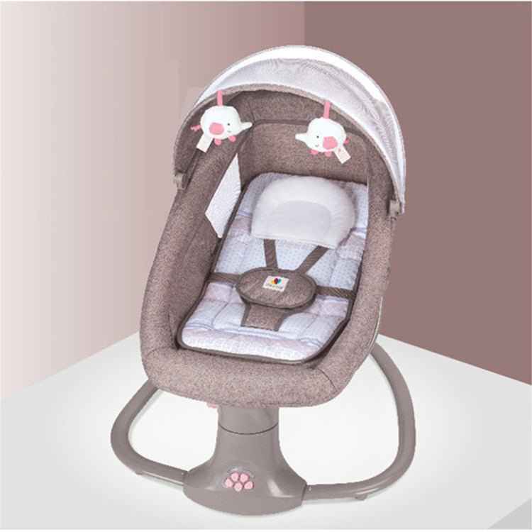 Compact baby recliner bassinet chair with adjustable features for growing infant