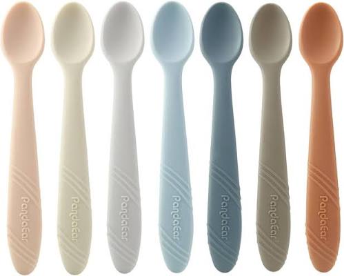 BPA-Free Silicone Baby Feeding Spoons – Soft Spoons for Infants - The Happy Baby Store