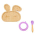 Bamboo Bowl & Spoon Feeding Set for Toddlers