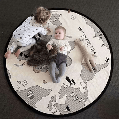 Adventure World Round Crawling Mat - The Happy Baby StoreThin section