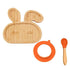 Bamboo Bowl & Spoon Feeding Set for Toddlers